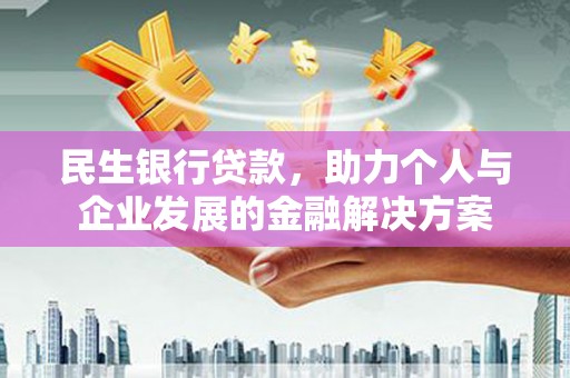 乐东民生银行贷款，助力个人与企业发展的金融解决方案