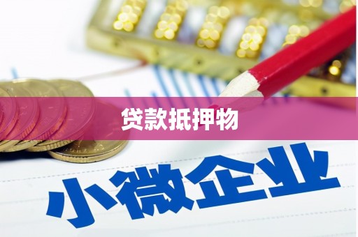 淮上贷款抵押物