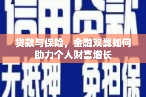 嘉禾贷款与保险，金融双翼如何助力个人财富增长