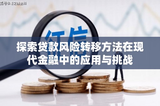 临翔探索贷款风险转移方法在现代金融中的应用与挑战