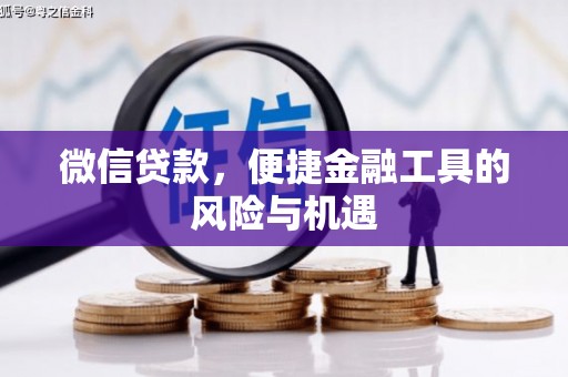 镇雄微信贷款，便捷金融工具的风险与机遇