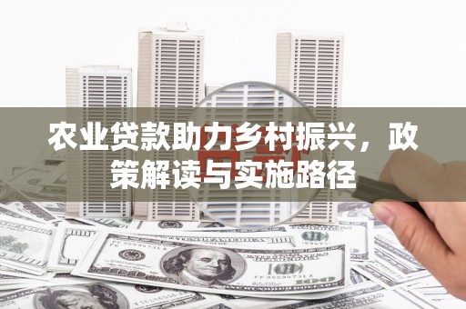 张家港农业贷款助力乡村振兴，政策解读与实施路径