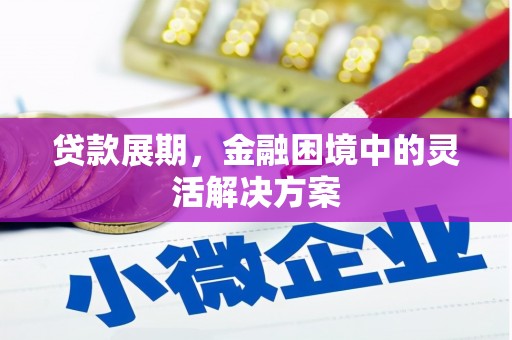 冬山贷款展期，金融困境中的灵活解决方案