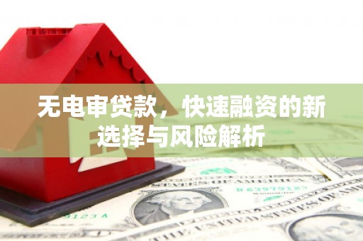 大堂无电审贷款，快速融资的新选择与风险解析