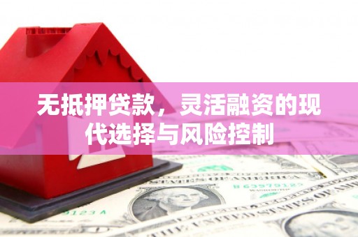 兴和无抵押贷款，灵活融资的现代选择与风险控制