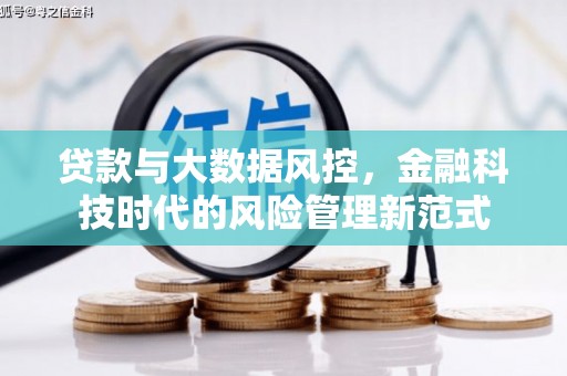 怀远贷款与大数据风控，金融科技时代的风险管理新范式