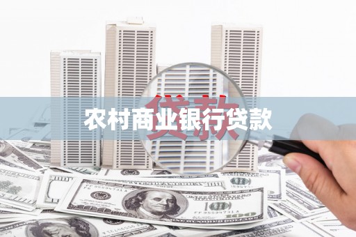 水林农村商业银行贷款