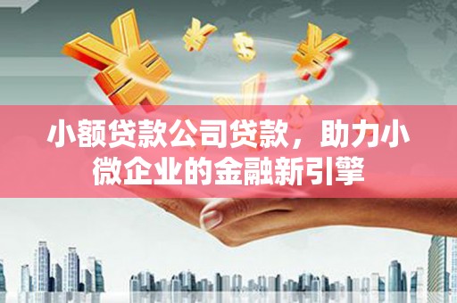 浮山小额贷款公司贷款，助力小微企业的金融新引擎