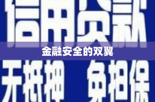 于田金融安全的双翼